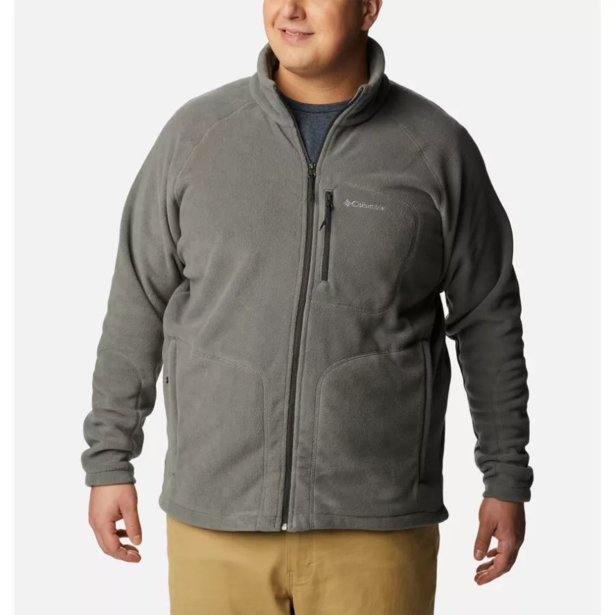 Men's Fast Trek II Full Zip Fleece Big Columbia Sale City Grey