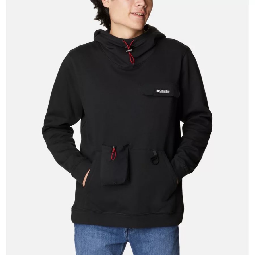 Men's Field Creek Hoodie Black Columbia Sale