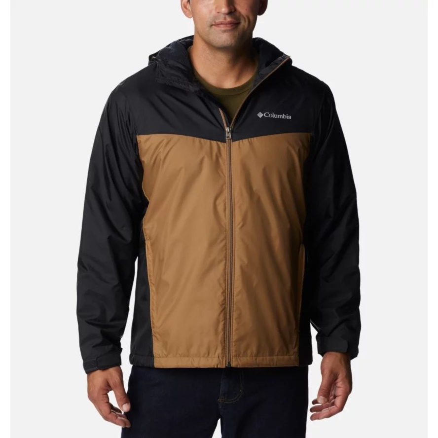 Men's Glennaker Sherpa Lined Jacket Black/Delta Columbia Sale