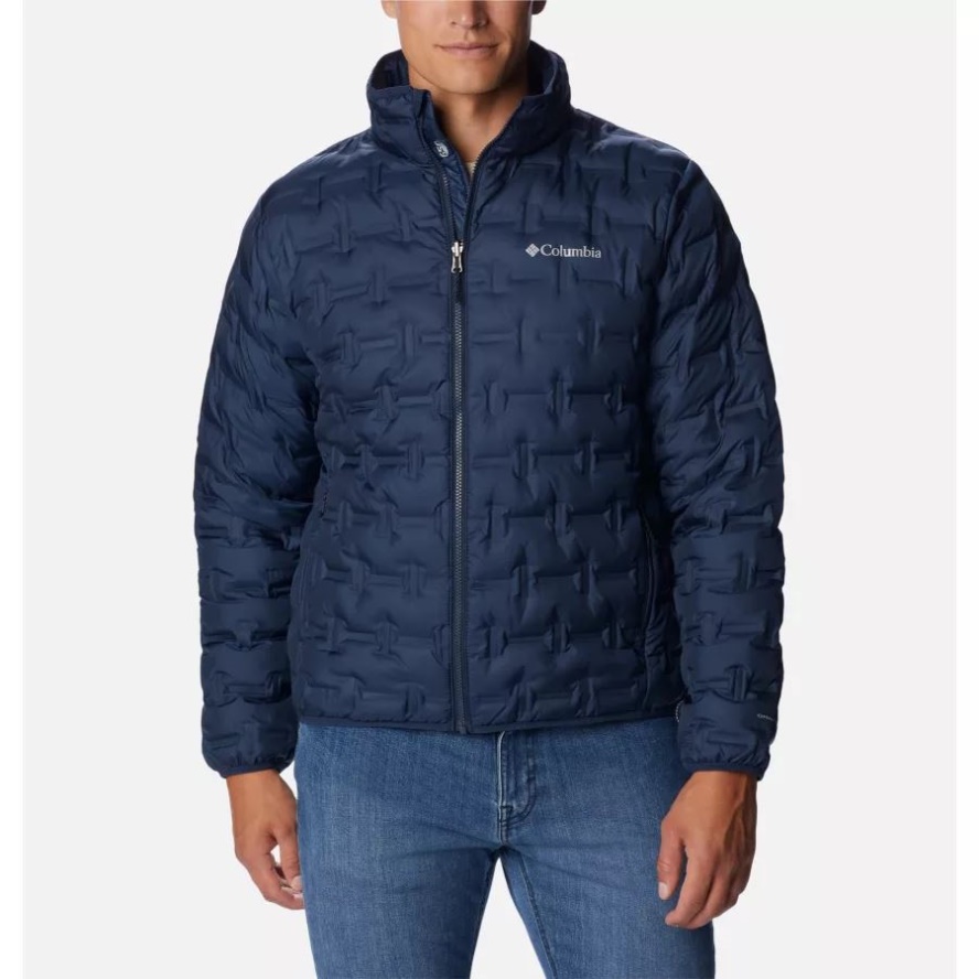 Men's Golden Grove Down Jacket Columbia Sale Collegiate Navy