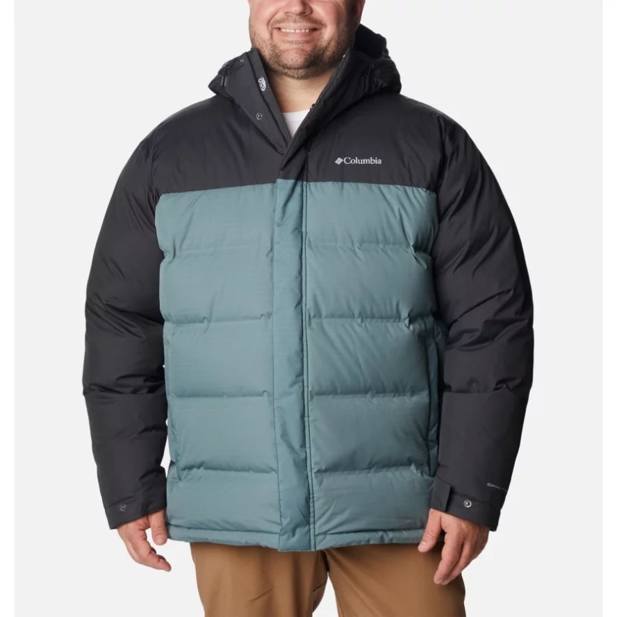 Men's Grand Trek II Parka Big Metal/Shark Columbia Sale