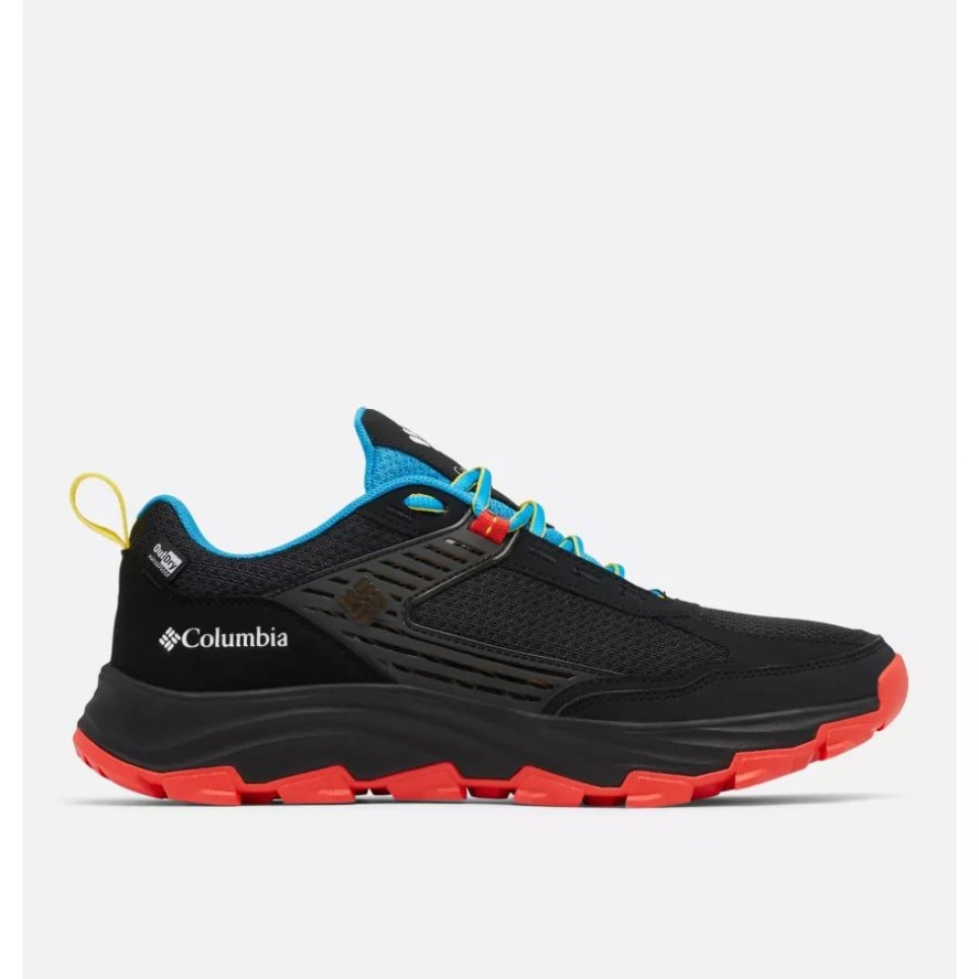 Men's Hatana Max OutDry Shoe Wide Columbia Sale Black/Compass Blue