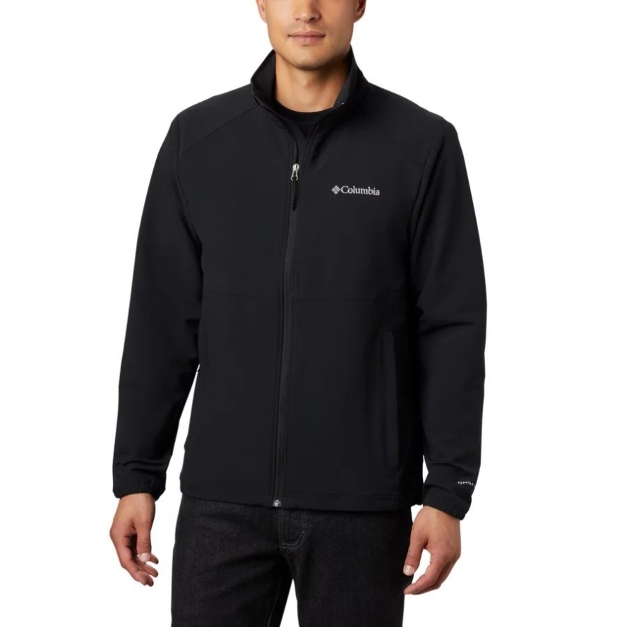 Men's Heather Canyon Hoodless Jacket Black Columbia Sale