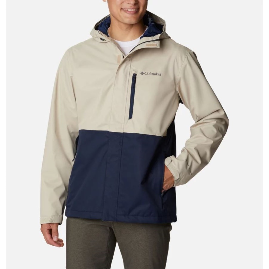 Men's Hikebound Jacket Ancient Fossil/Collegiate Navy Columbia Sale