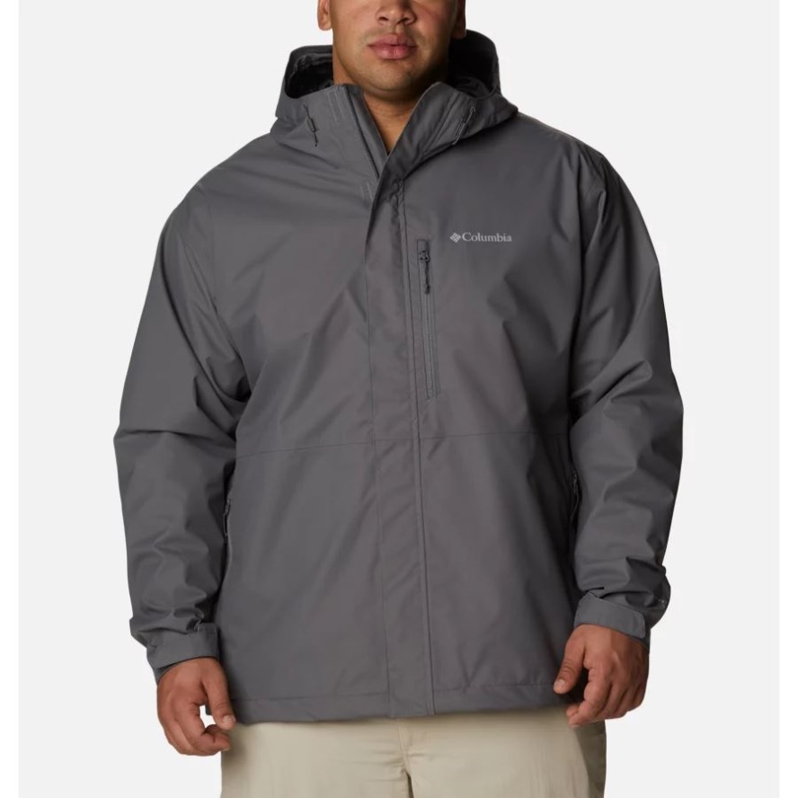 Men's Hikebound Rain Jacket Big City Grey Columbia Sale