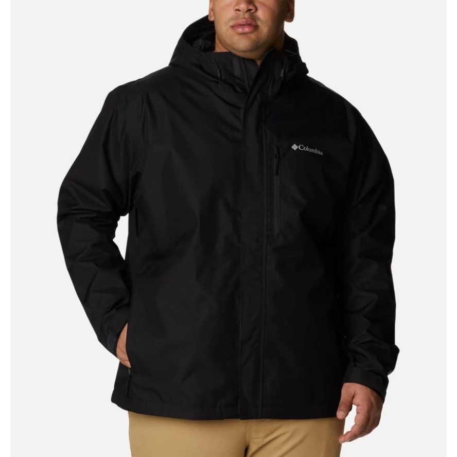 Men's Hikebound Rain Jacket Big Columbia Sale Black