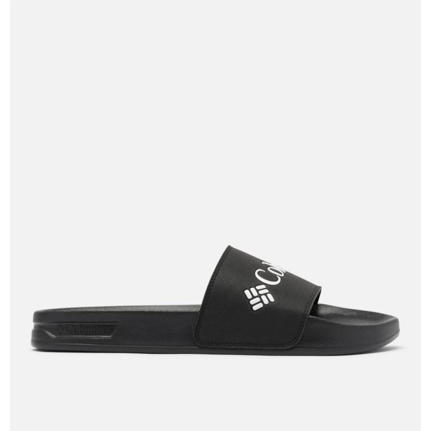 Men's Hood River Slide Black/White Columbia Sale