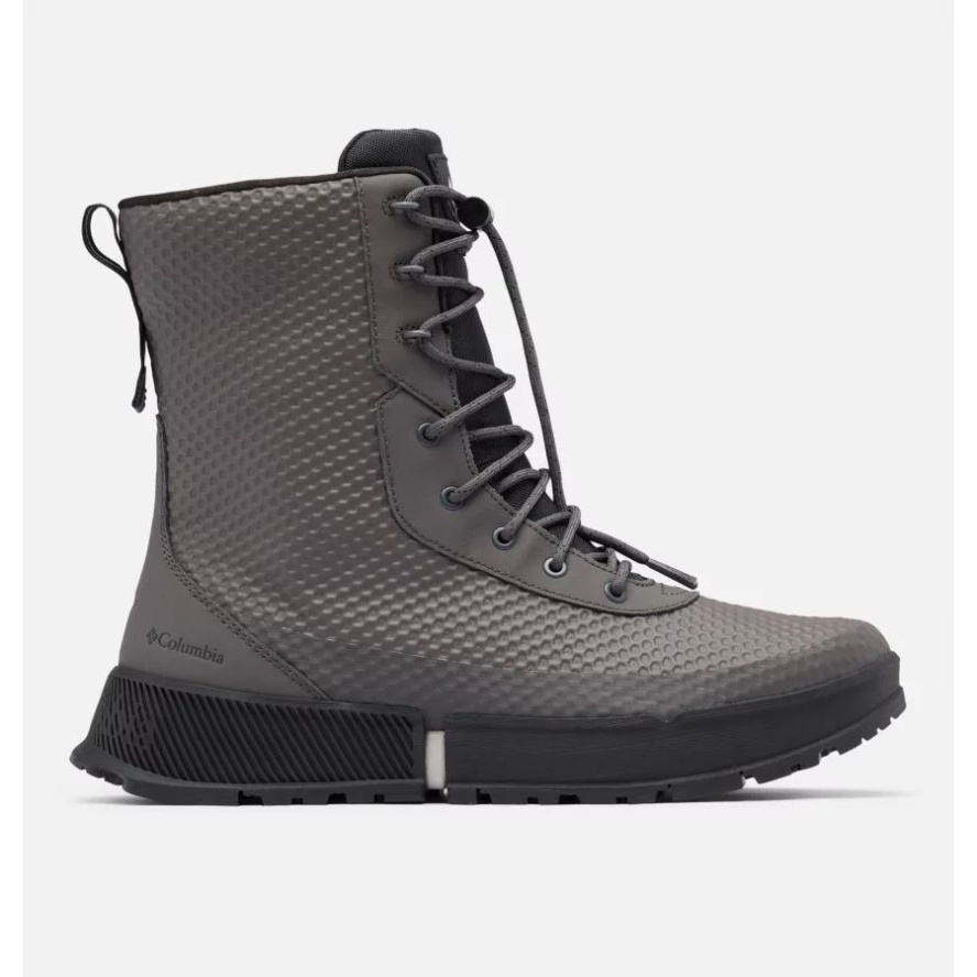 Men's Hyper-Boreal Omni-Heat Tall Boot Columbia Sale Dark Grey/Black