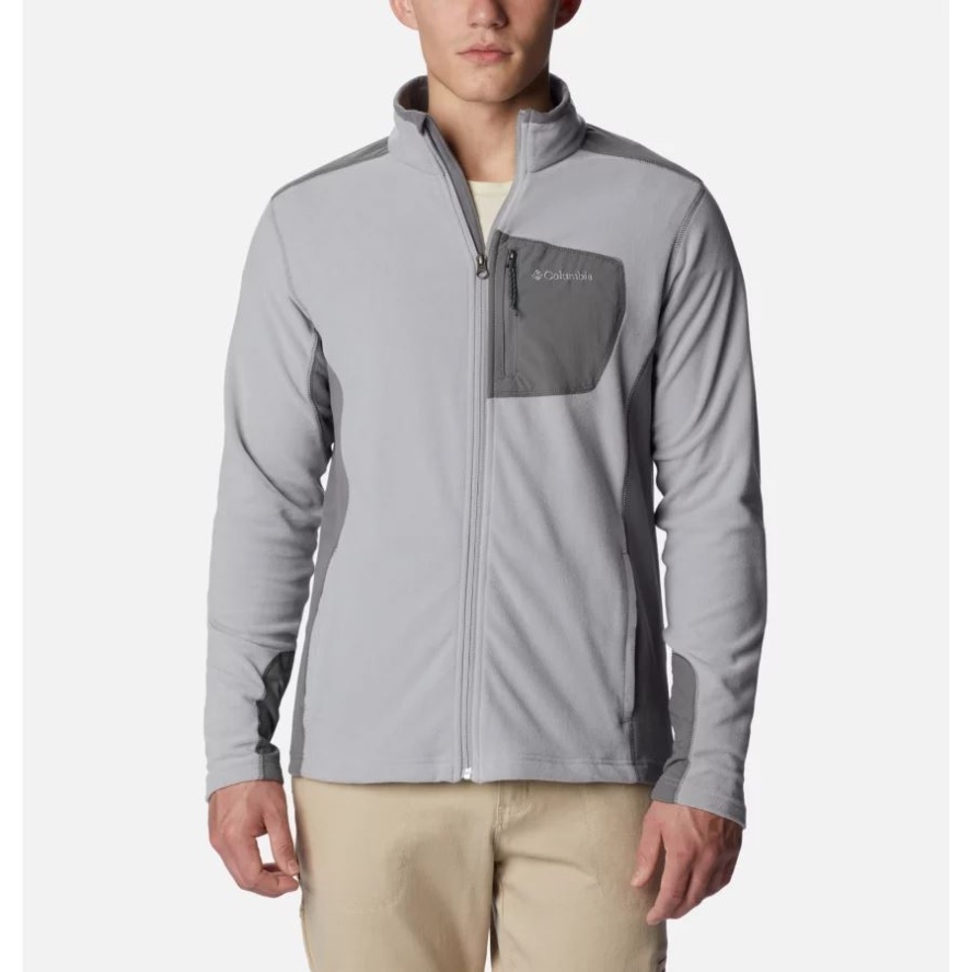 Men's Klamath Range Fleece Jacket Columbia Sale Columbia Sale Grey/City Grey