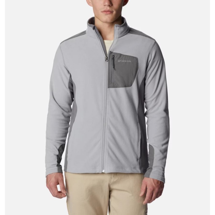 Men's Klamath Range Full Zip Fleece Jacket Columbia Sale Columbia Sale Grey/City Grey