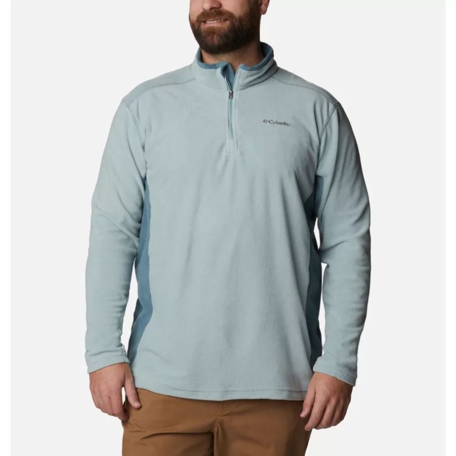 Men's Klamath Range II Half Zip Fleece Pullover Big Niagara/Metal Columbia Sale
