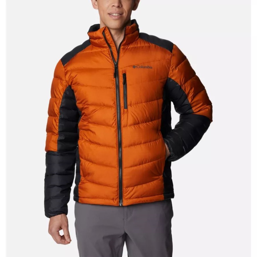 Men's Labyrinth Loop Insulated Jacket Warm Copper/Black Columbia Sale