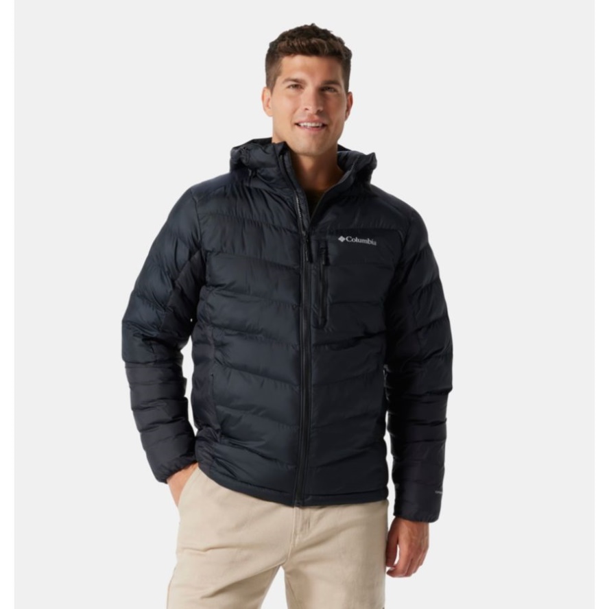 Men's Labyrinth Loop Omni-Heat Infinity Insulated Hooded Jacket Black Columbia Sale