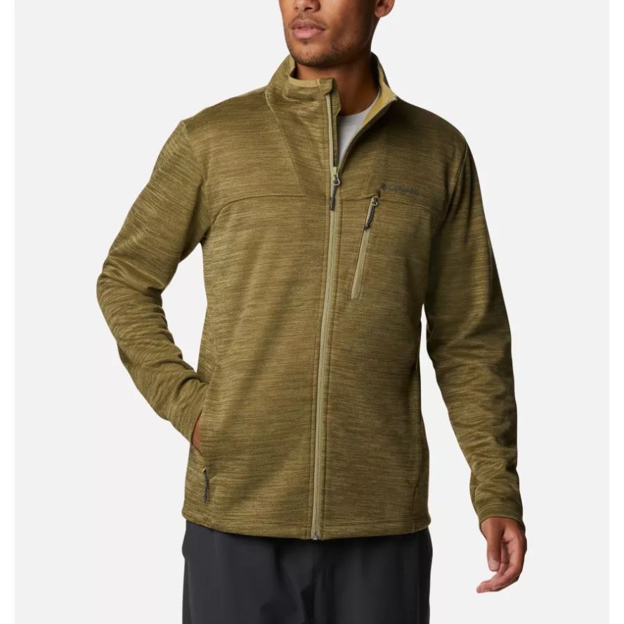 Men's Maxtrail II Technical Fleece Jacket Columbia Sale Savory Heather