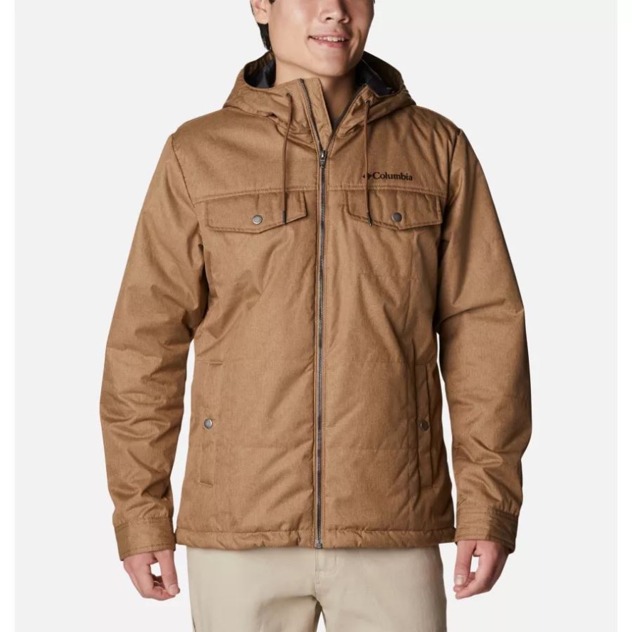 Men's Montague Falls II Insulated Jacket Delta Melange Columbia Sale