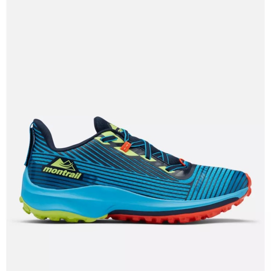 Men's Montrail Trinity AG Trail Running Shoe Collegiate Navy/Fission Columbia Sale