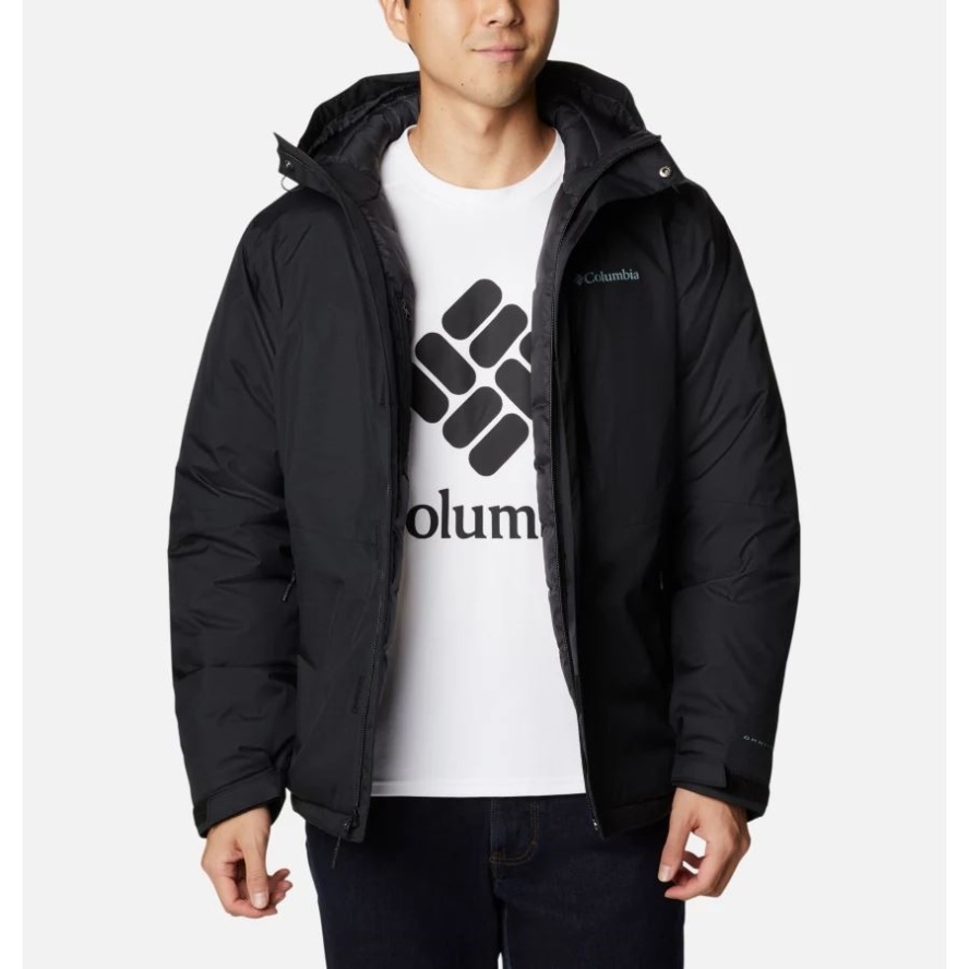 Men's Oak Harbor Insulated Waterproof Jacket Columbia Sale Black