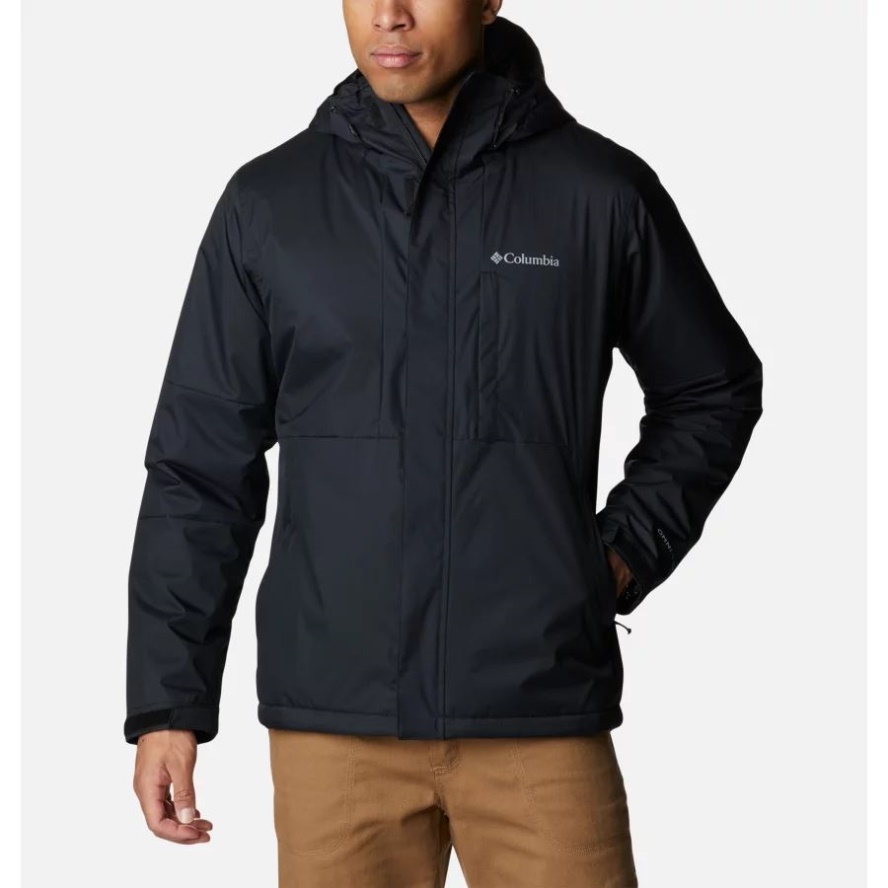 Men's Oso MountainHooded Insulated Walking Jacket Columbia Sale Black