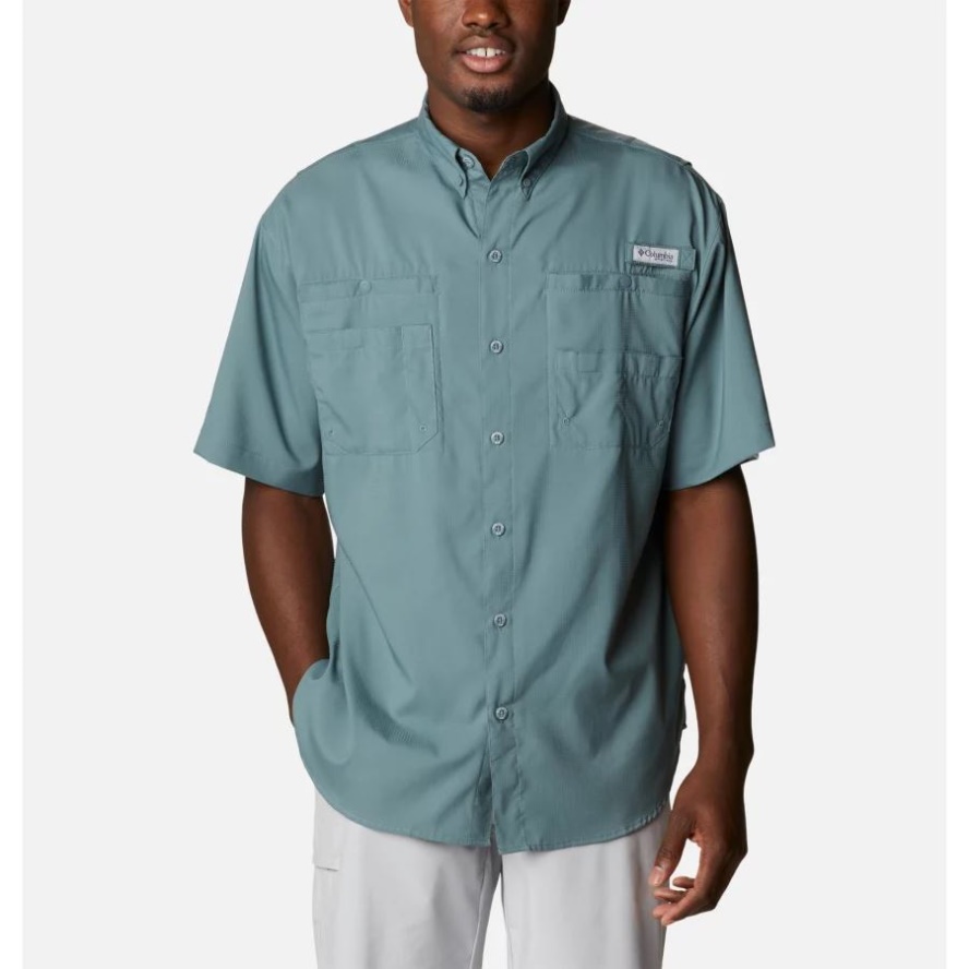 Men's PFG Tamiami II Short Sleeve Shirt Big Metal Columbia Sale