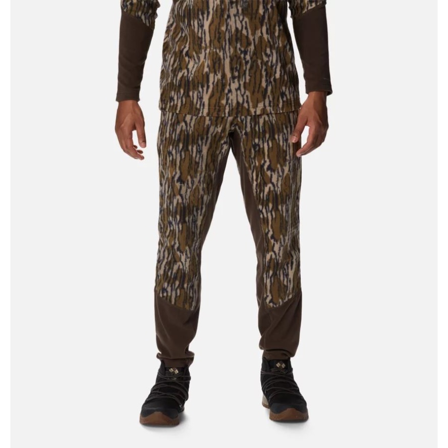 Men's PHG Trophy Rack Omni-Heat Helix Fleece Pants Columbia Sale Mossy Oak Bottomland