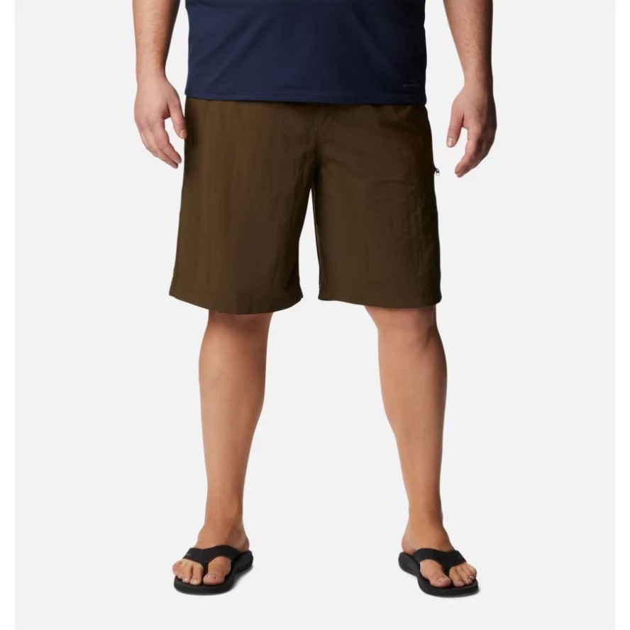 Men's Palmerston Peak Water Shorts Big Olive Green Columbia Sale