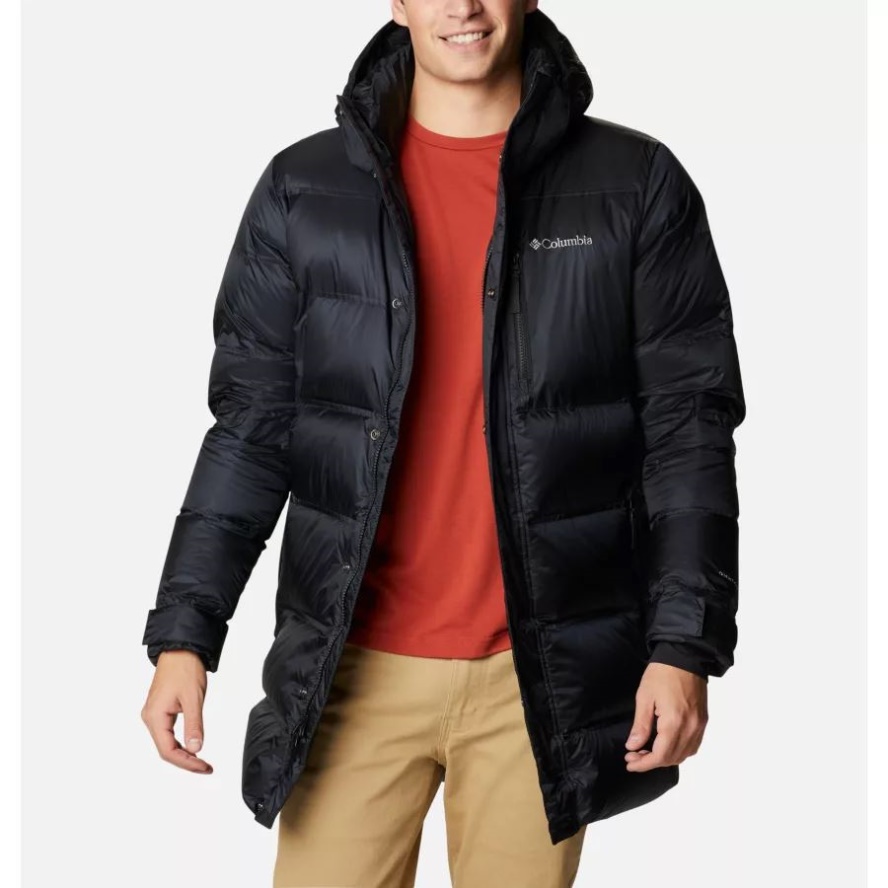 Men's Peak District Mid Down Jacket Columbia Sale Black