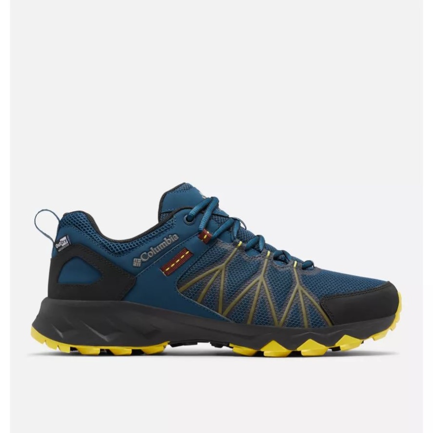 Men's Peakfreak II Outdry Waterproof Hiking Shoe Columbia Sale Petrol Blue/Black