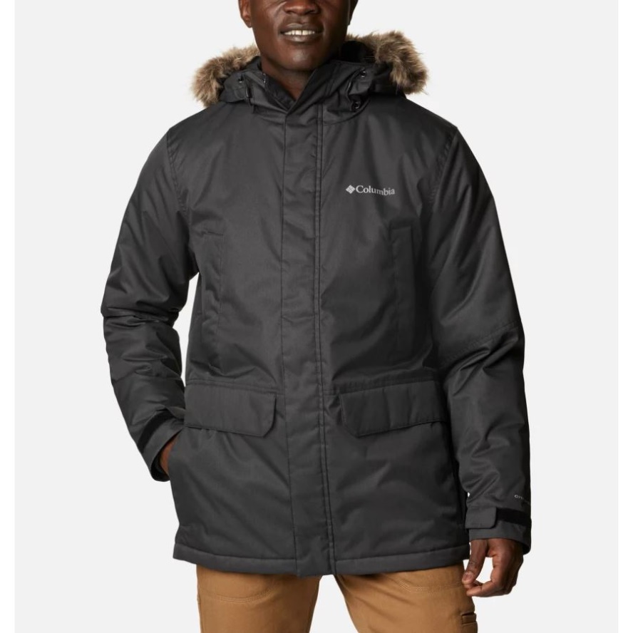 Men's Penns Creek II Insulated Parka Columbia Sale Black