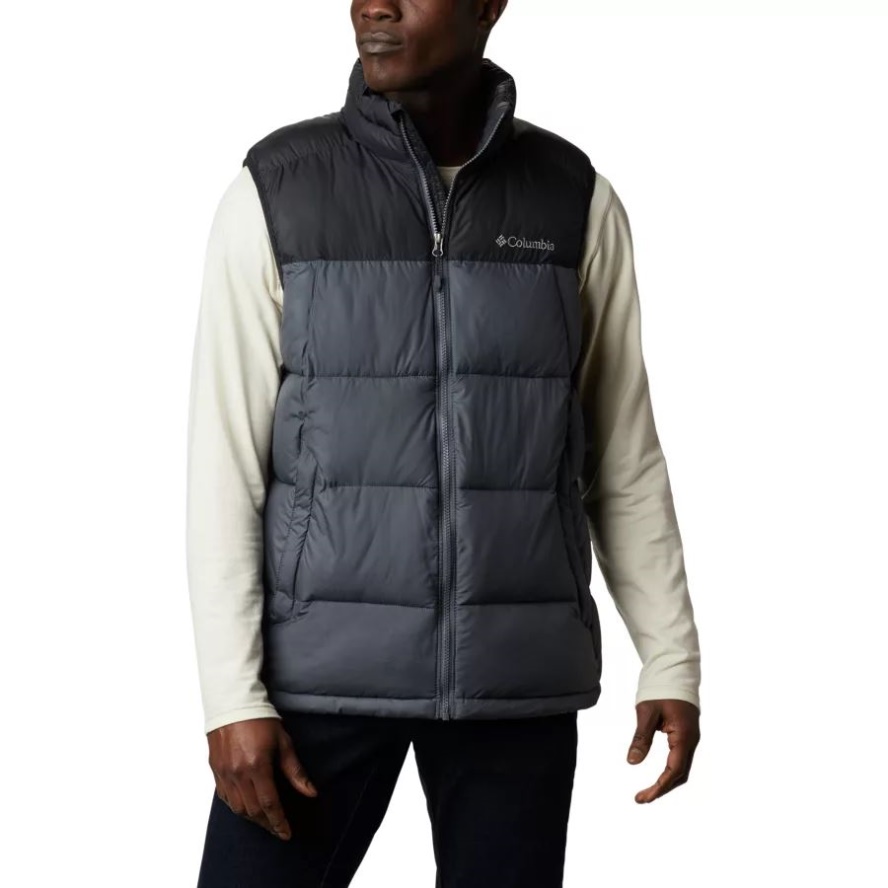 Men's Pike Lake Vest Black/Graphite Columbia Sale
