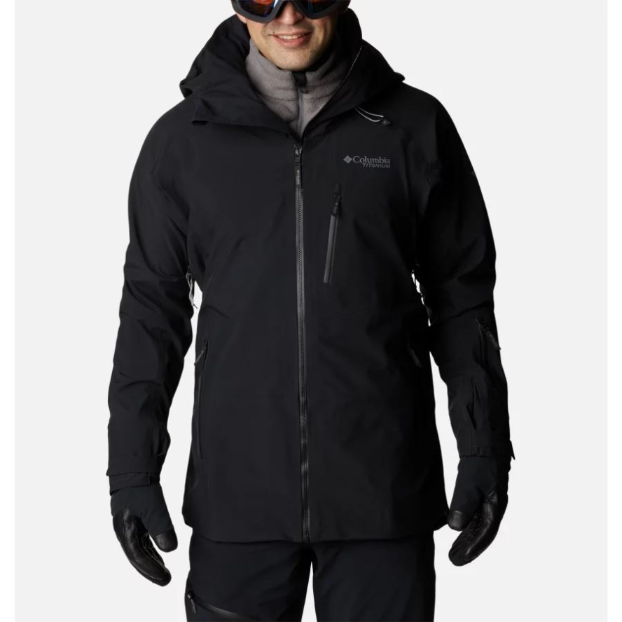 Men's Platinum Peak 3L Jacket Columbia Sale Black
