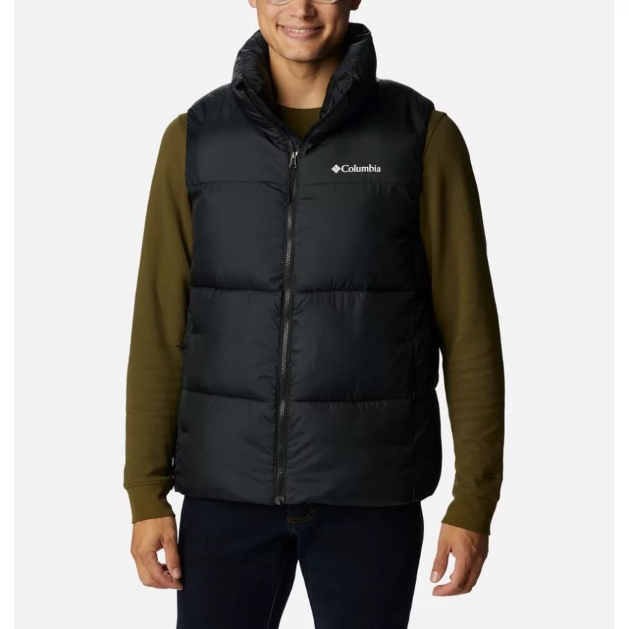 Men's Puffect II Puffer Vest Columbia Sale Black