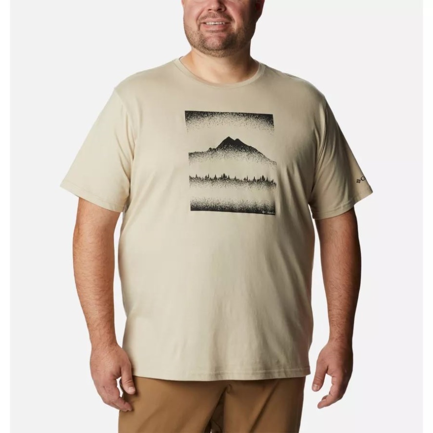 Men's Rapid Ridge Graphic T-shirt Columbia Sale Ancient Fossil/Stippled Hills