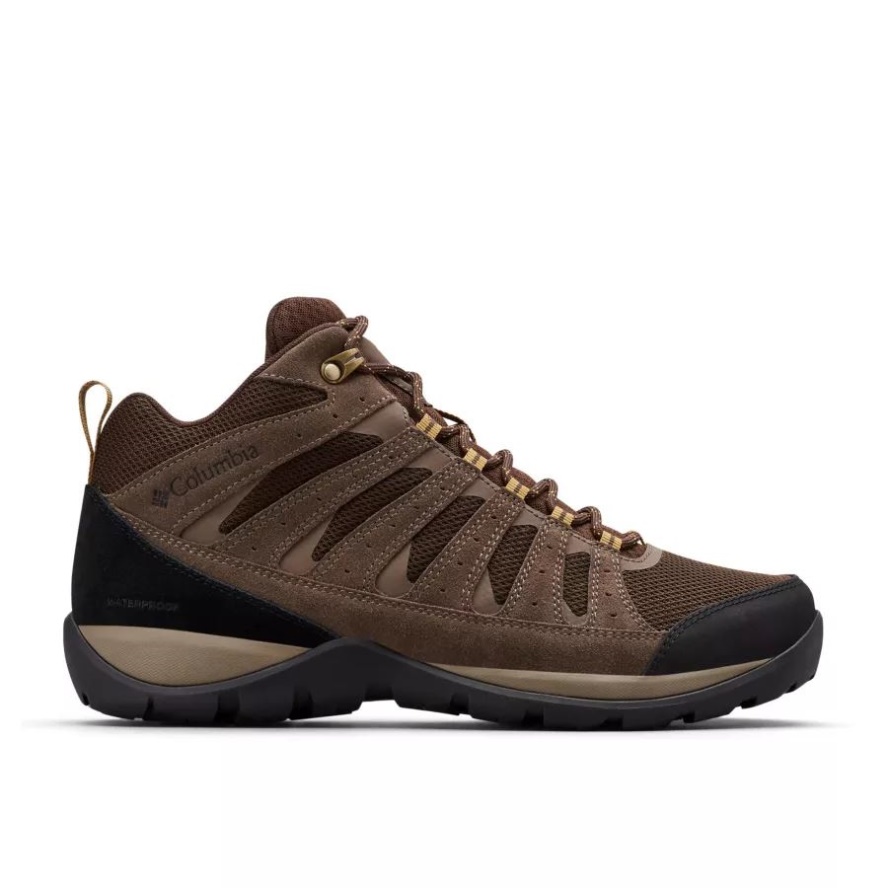 Men's Redmond V2 Mid Waterproof Shoe Cordovan/Baker Columbia Sale