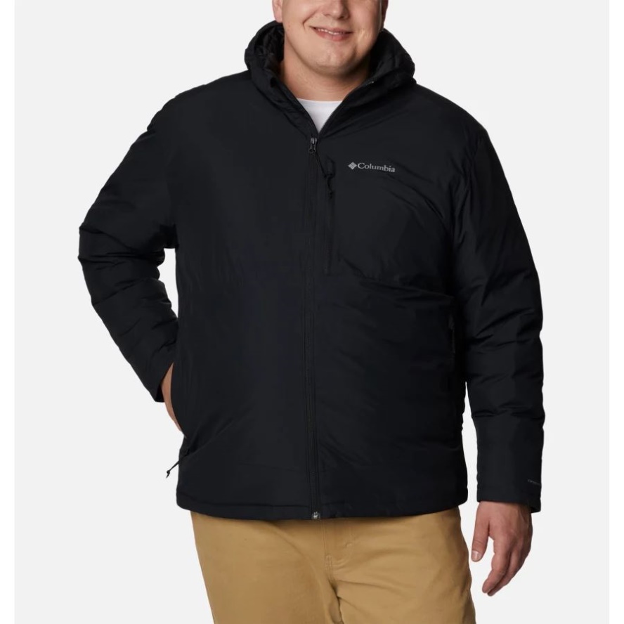 Men's Reno Ridge Hooded Jacket Big Black Columbia Sale