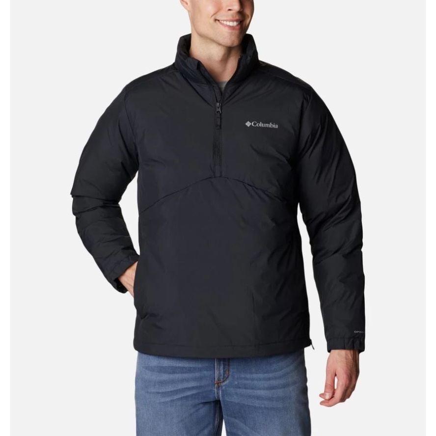 Men's Reno Ridge Pullover Jacket Black Columbia Sale