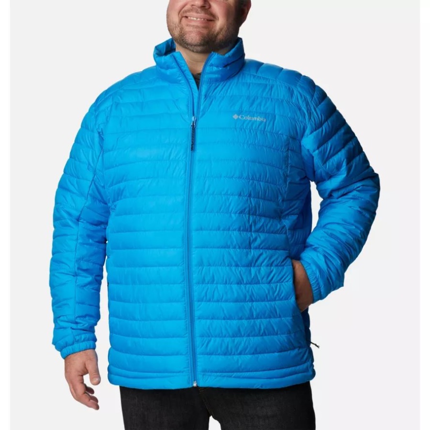 Men's Silver Falls Jacket Big Compass Blue Columbia Sale