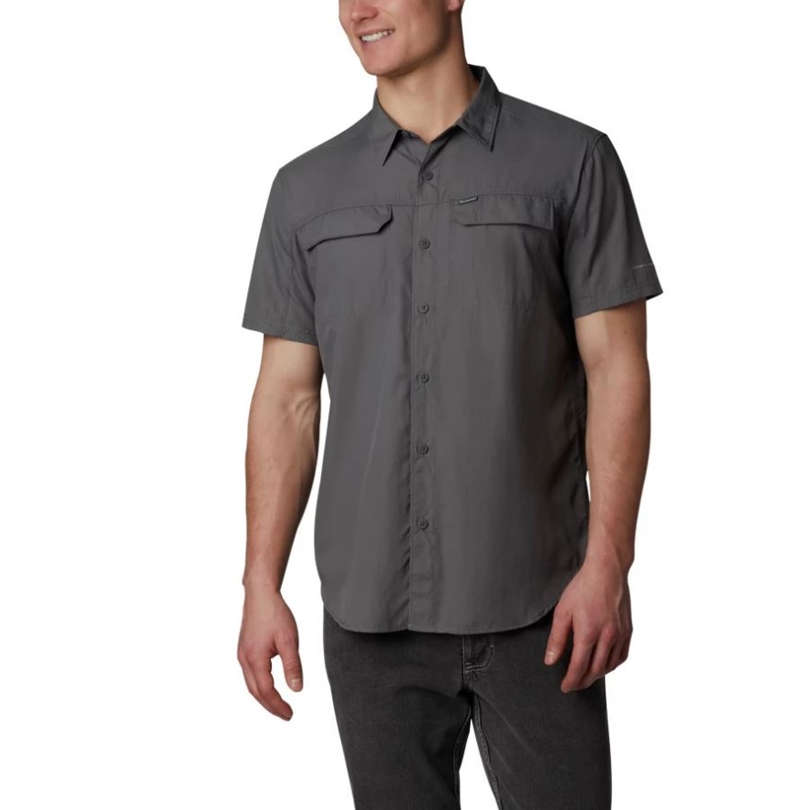 Men's Silver Ridge 2.0 Short Sleeve Shirt City Grey Columbia Sale
