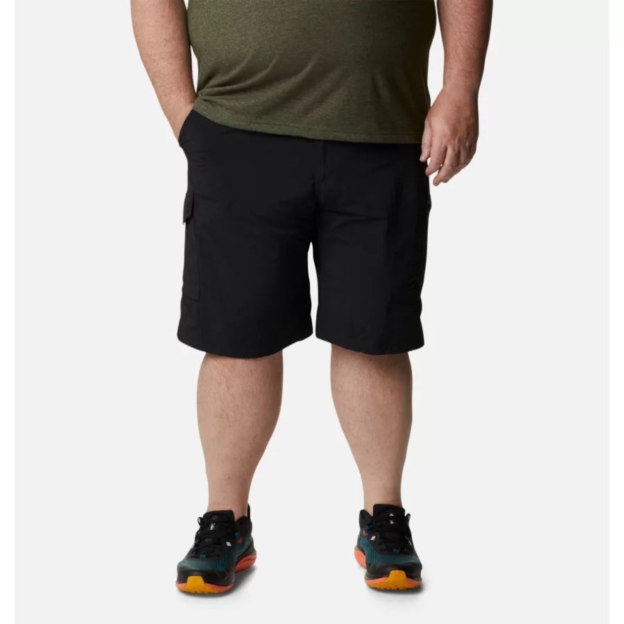Men's Silver Ridge Cargo Shorts Big Columbia Sale Black