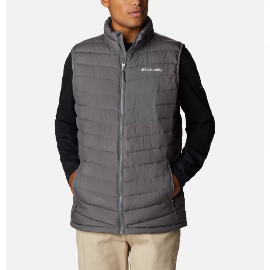 Men's Slope Edge Vest City Grey Columbia Sale