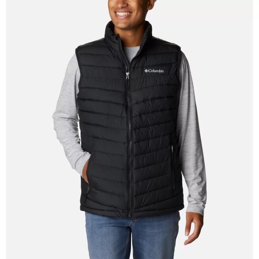Men's Slope Edge Vest Columbia Sale Black