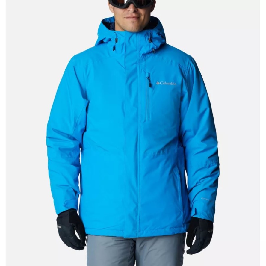 Men's Snow Glide Interchange Jacket Columbia Sale Compass Blue