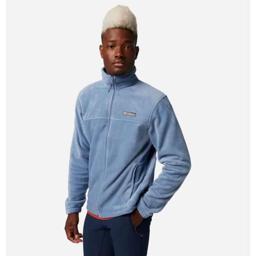 Men's Steens Mountain 2.0 Full Zip Fleece Jacket Bluestone Columbia Sale