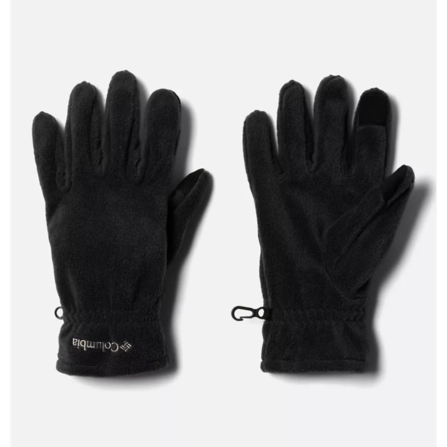 Men's Steens Mountain Fleece Gloves Columbia Sale Black