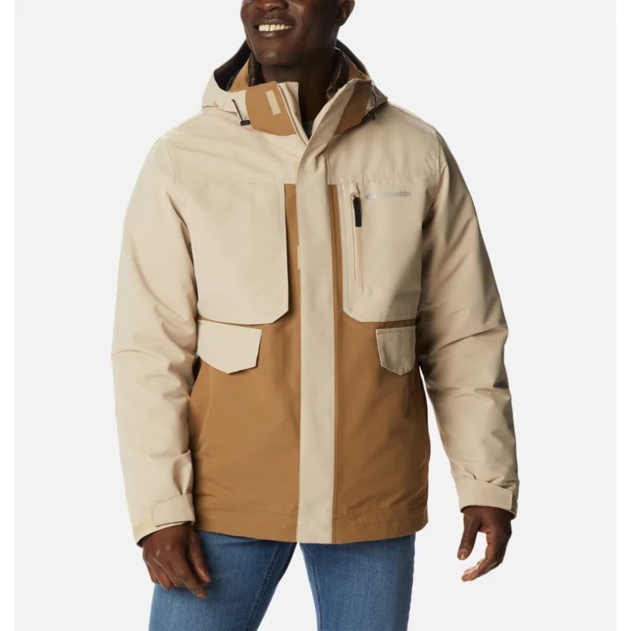 Men's Street Trekker Interchange Jacket Columbia Sale Ancient Fossil/Delta