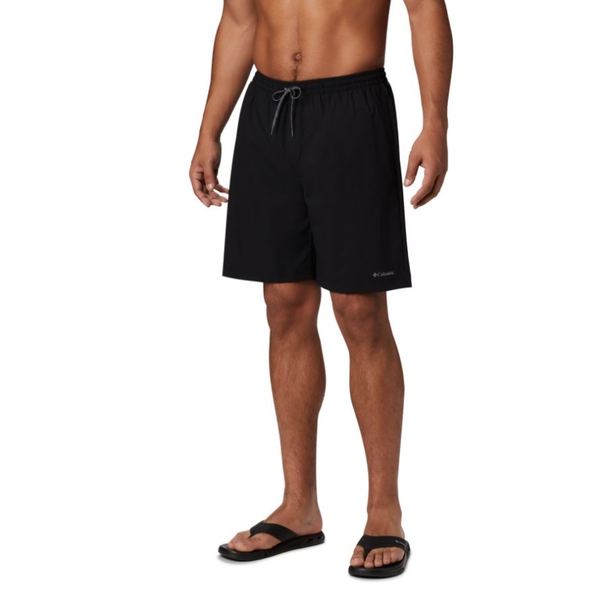 Men's Summertide Stretch Shorts Black Columbia Sale