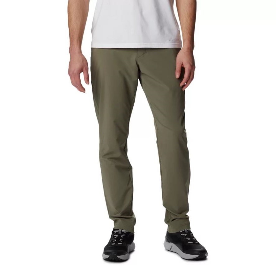 Men's' Tech Trail II Hiking Trousers Stone Green Columbia Sale
