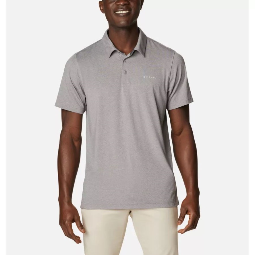 Men's Tech Trail Polo Shirt Boulder Columbia Sale