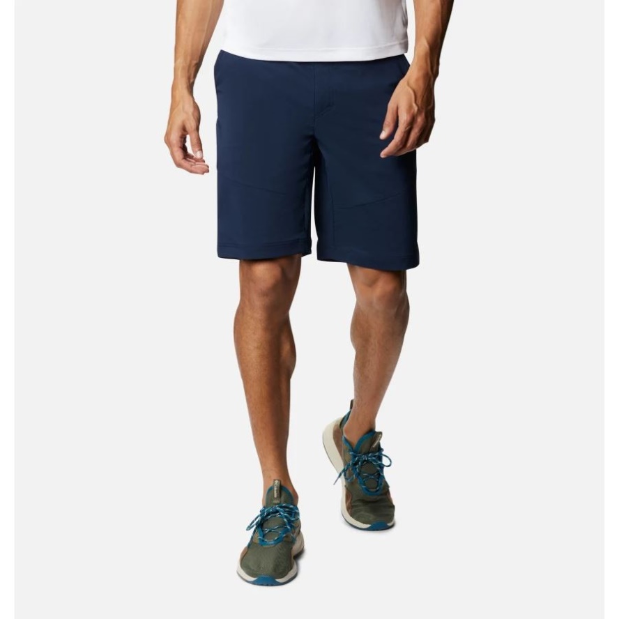 Men's Tech Trail Shorts Collegiate Navy Columbia Sale