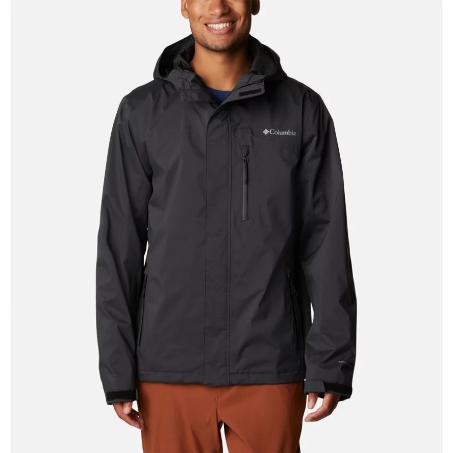 Men's Ten Trails Waterproof Shell Jacket Columbia Sale Black