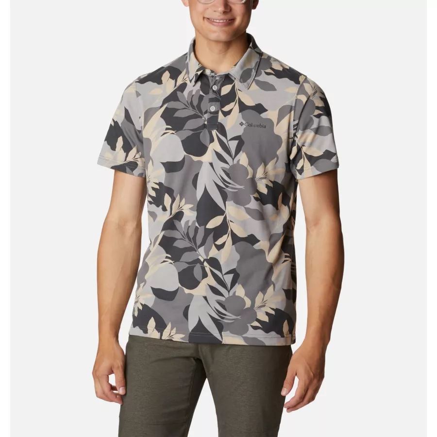 Men's Thistletown Hills Polo City Grey Floriated Columbia Sale